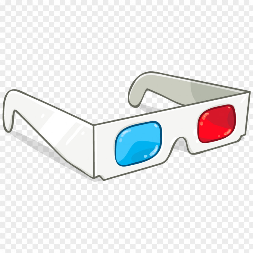 Sunglass Glasses Polarized 3D System Film Anaglyph PNG