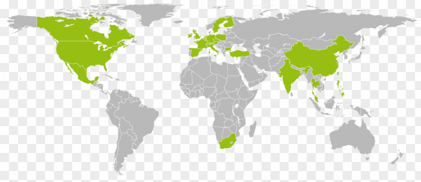 World Map Globe PNG