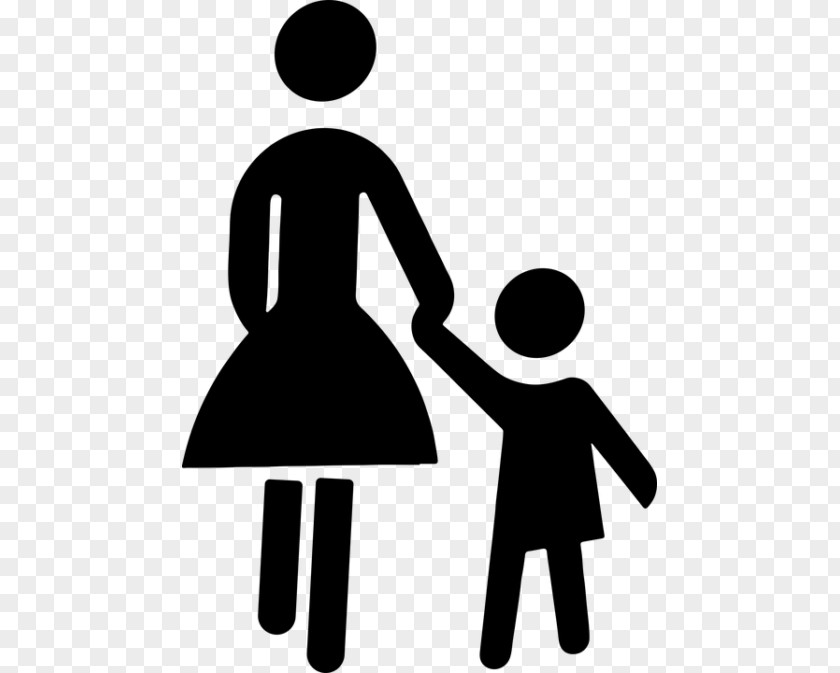 Anonymous Holding Sign Child Mother Woman Clip Art PNG