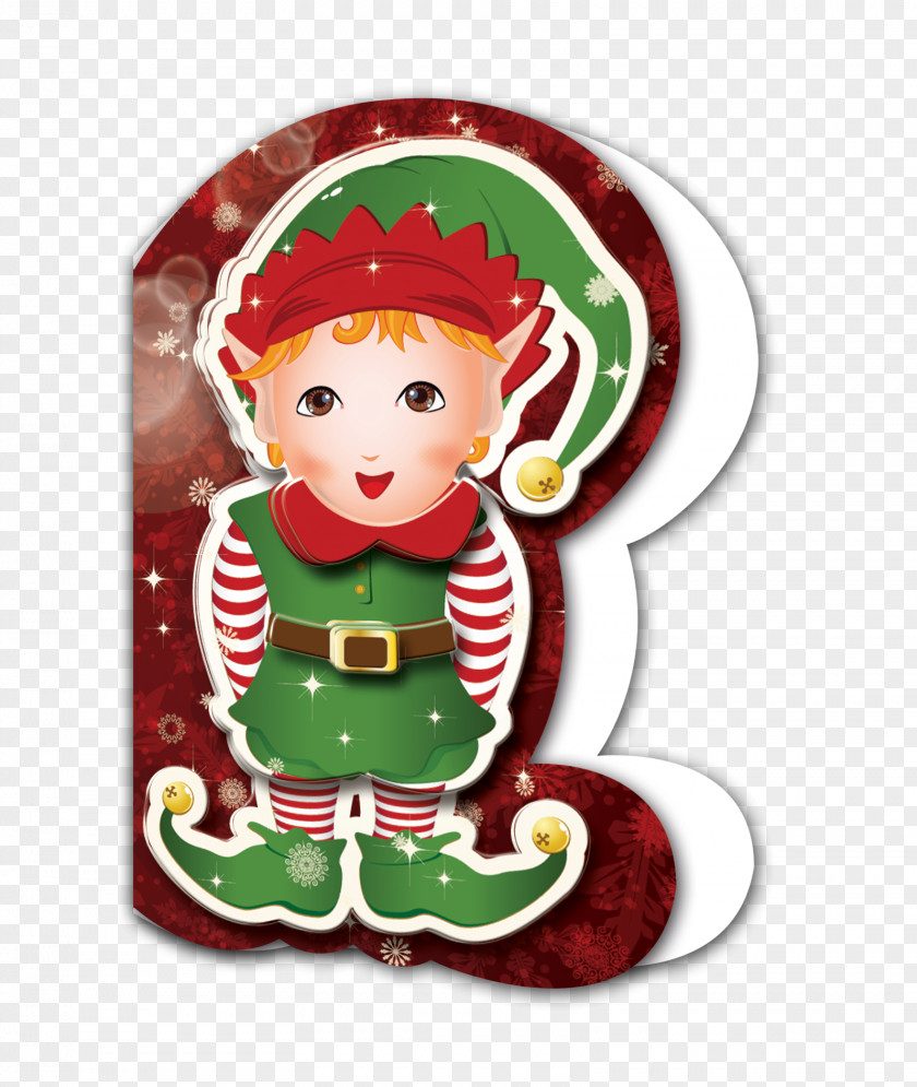 Christmas Elf Ornament Holiday Recreation PNG