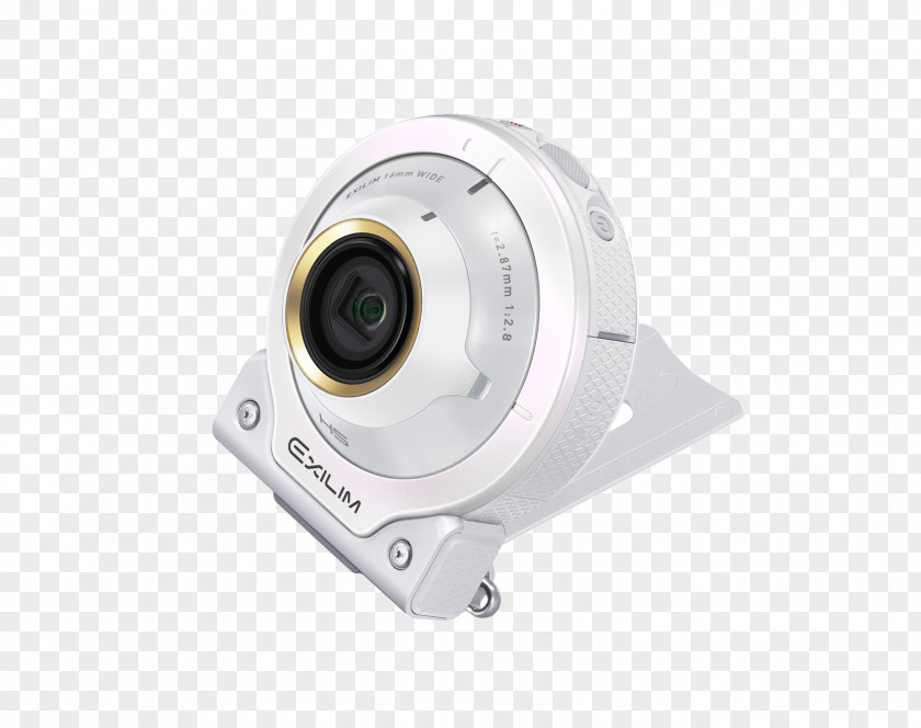 Digital Cameras Casio Camera White 10.2 Mp Photography PNG