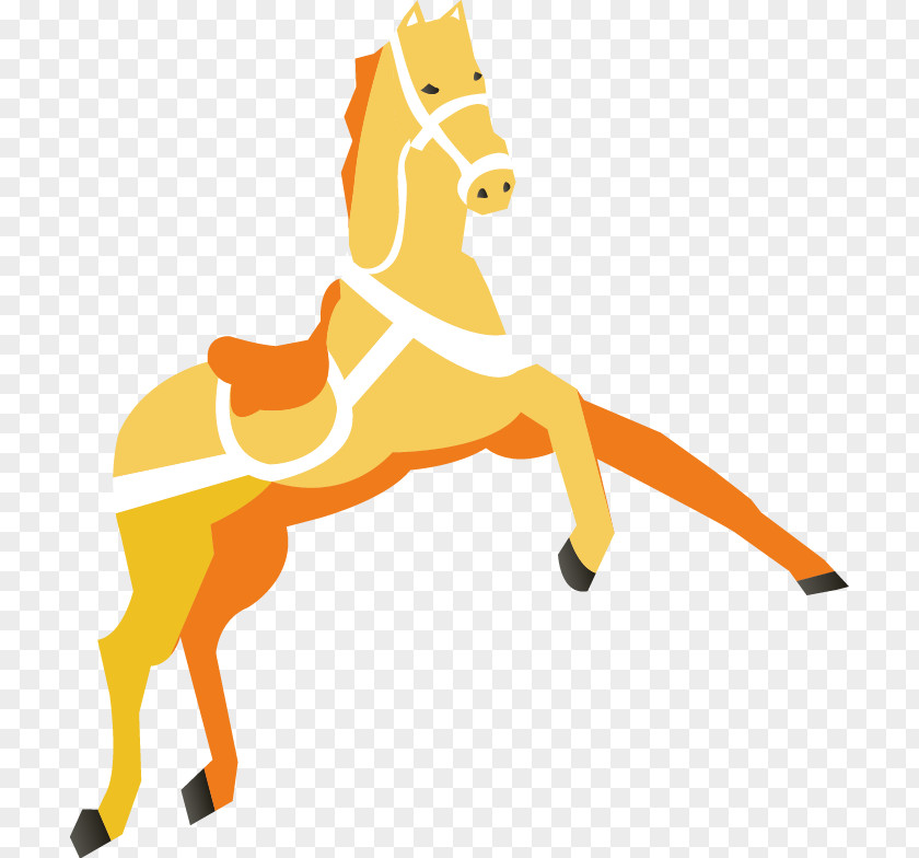 Horse Mustang Mane Cartoon Clip Art PNG
