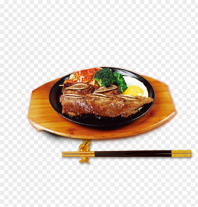 Iron Steak Beefsteak Spice Food Stainless Steel PNG