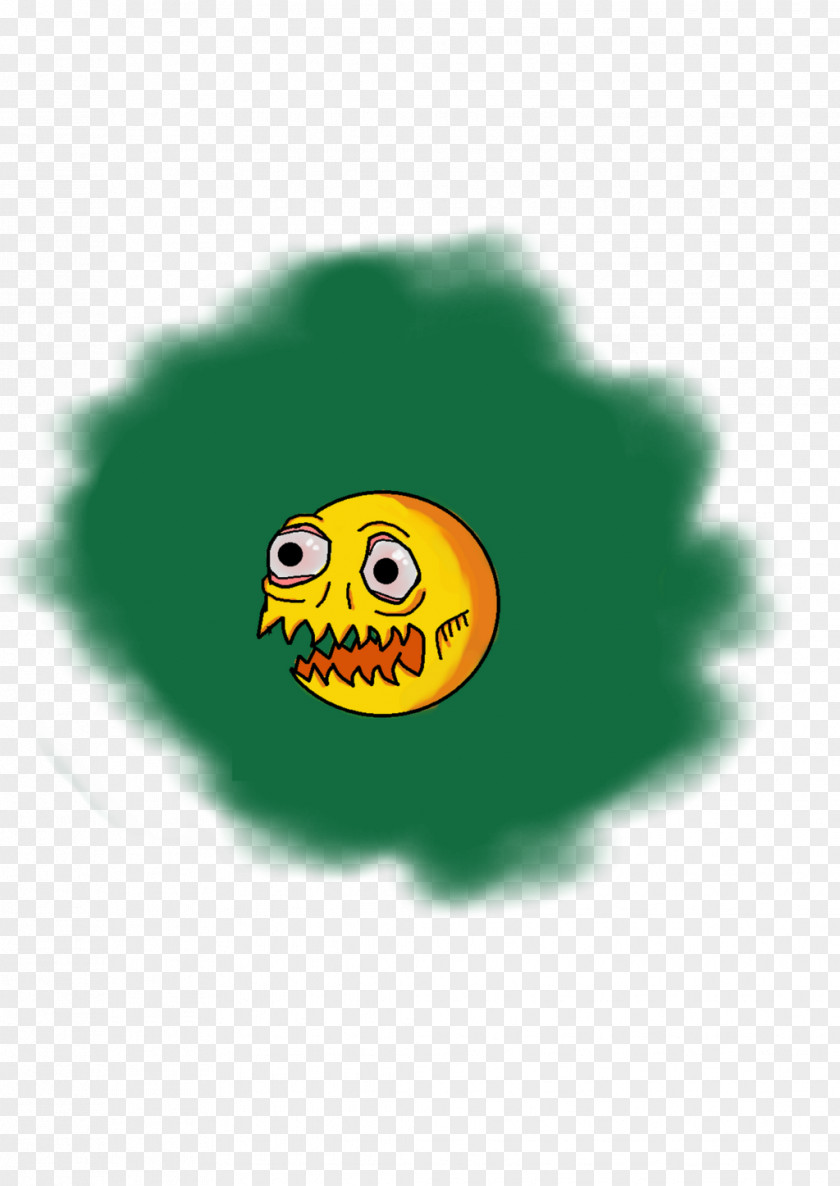 Pac Man Smiley Green Desktop Wallpaper Computer PNG