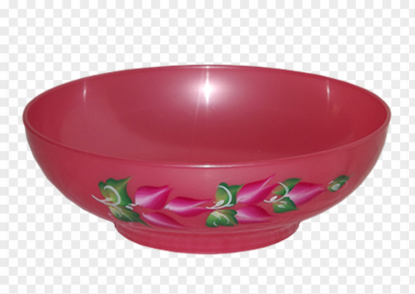 Design Ceramic Bowl Magenta PNG