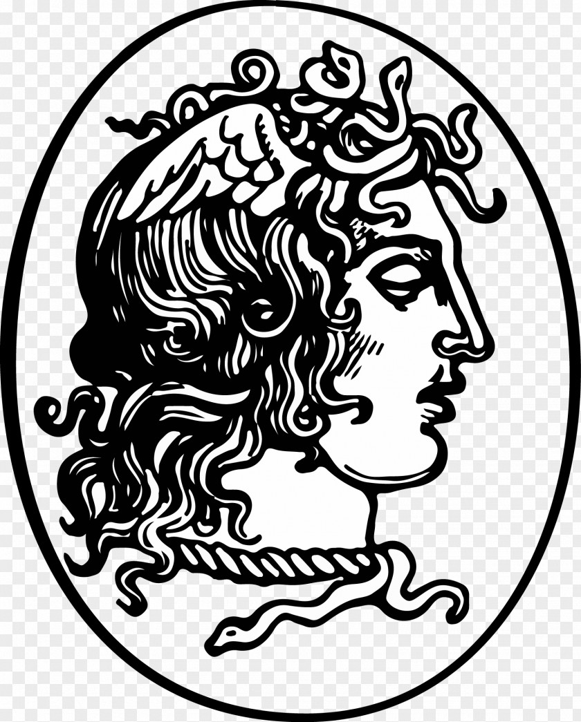 Greek Medusa Mythology Clip Art PNG