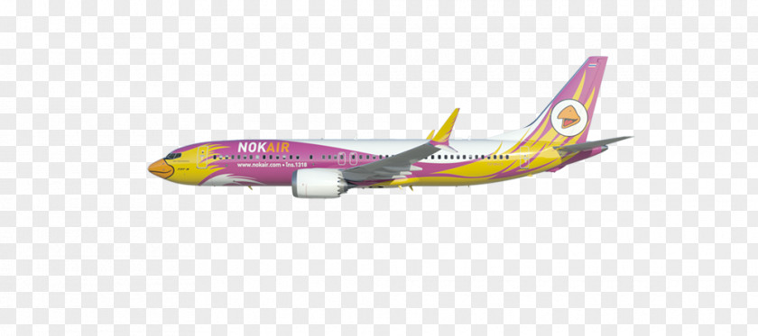 Airplane Boeing 737 Next Generation Airline Nok Air PNG