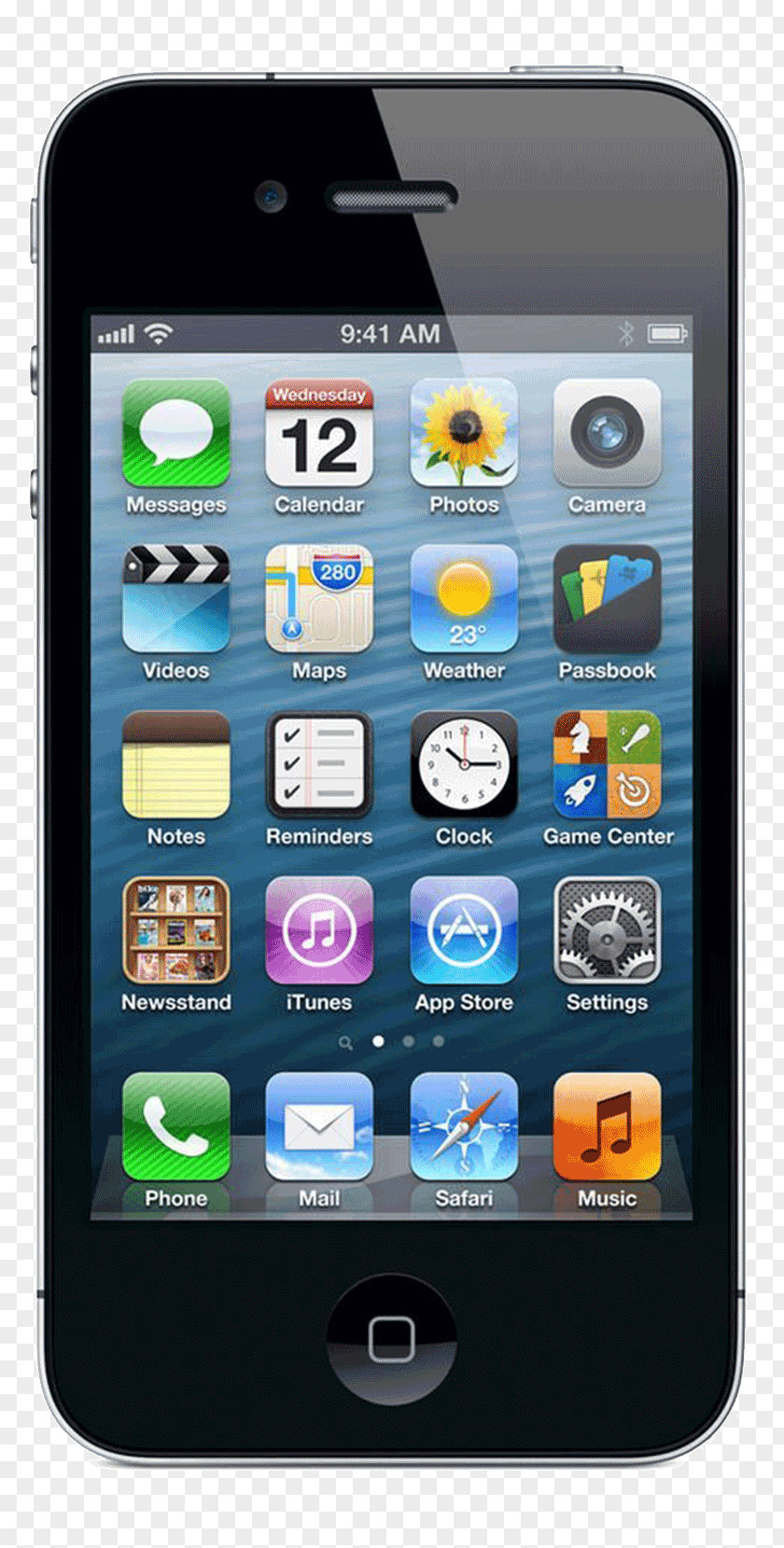 Apple's IPhone 4S Apple Smartphone PNG