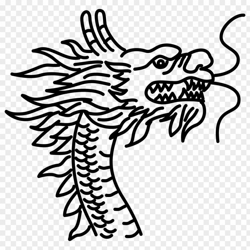 China Chinese Dragon Drawing Qing Dynasty PNG