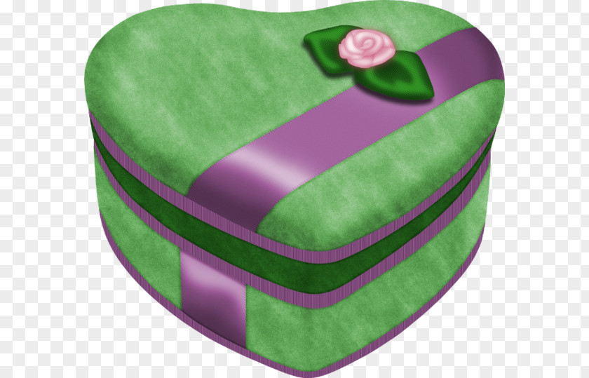 Green Gift Box PNG