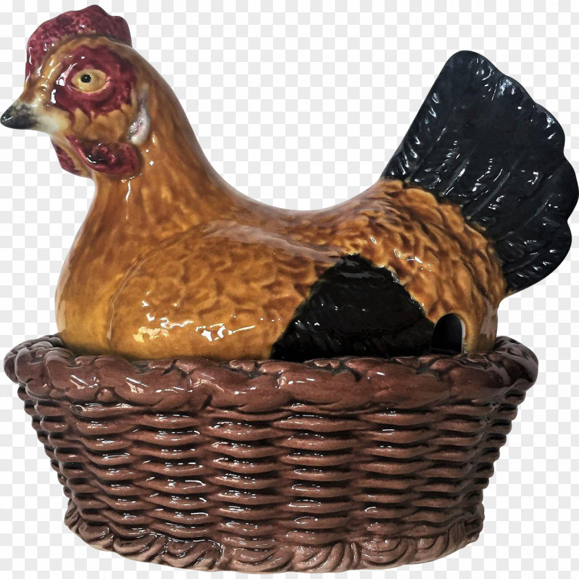 Hen Chicken Ceramic Porcelain Egg Maiolica PNG