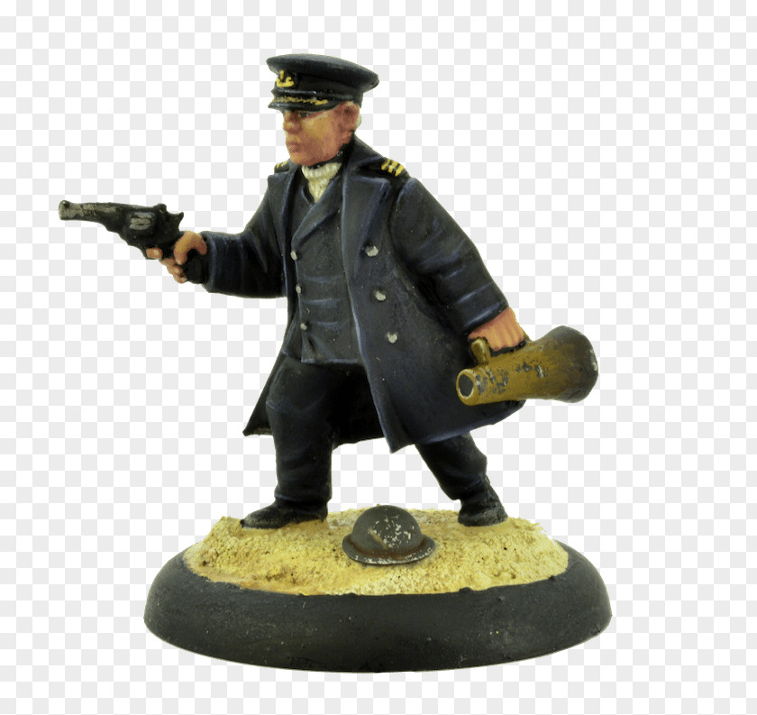 Military Army Officer Organization Figurine PNG
