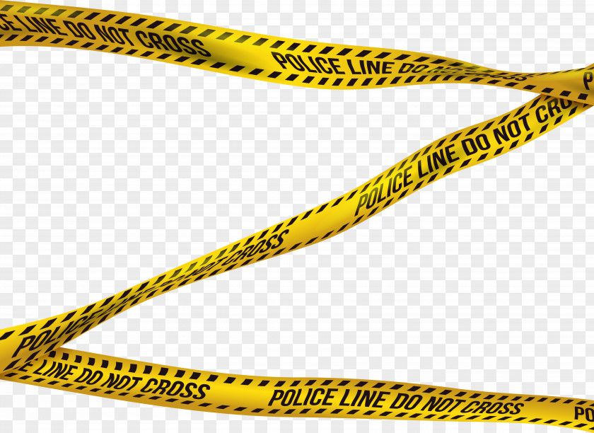 Police Barricade Tape Adhesive Clip Art PNG