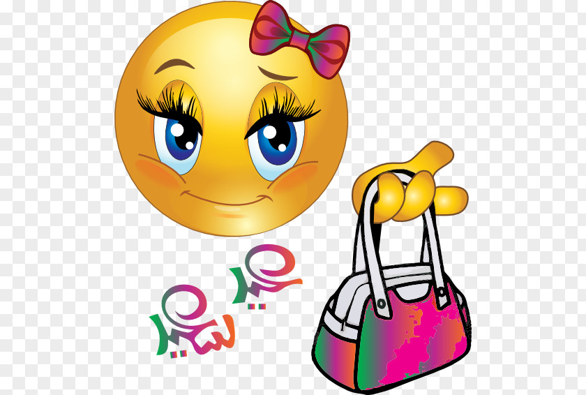 Smiley Emoticon Girl PNG , feast clipart PNG