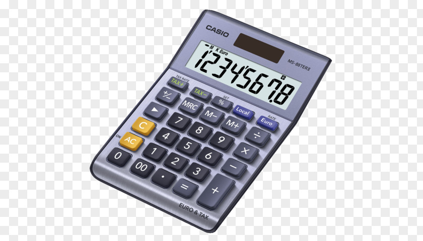 Calculator Casio Desk SL-300VER Pocket SL-310UC SL310UC-BU PNG