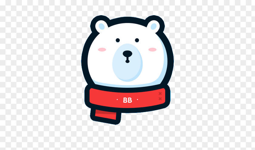 Cartoon Polar Bear PNG