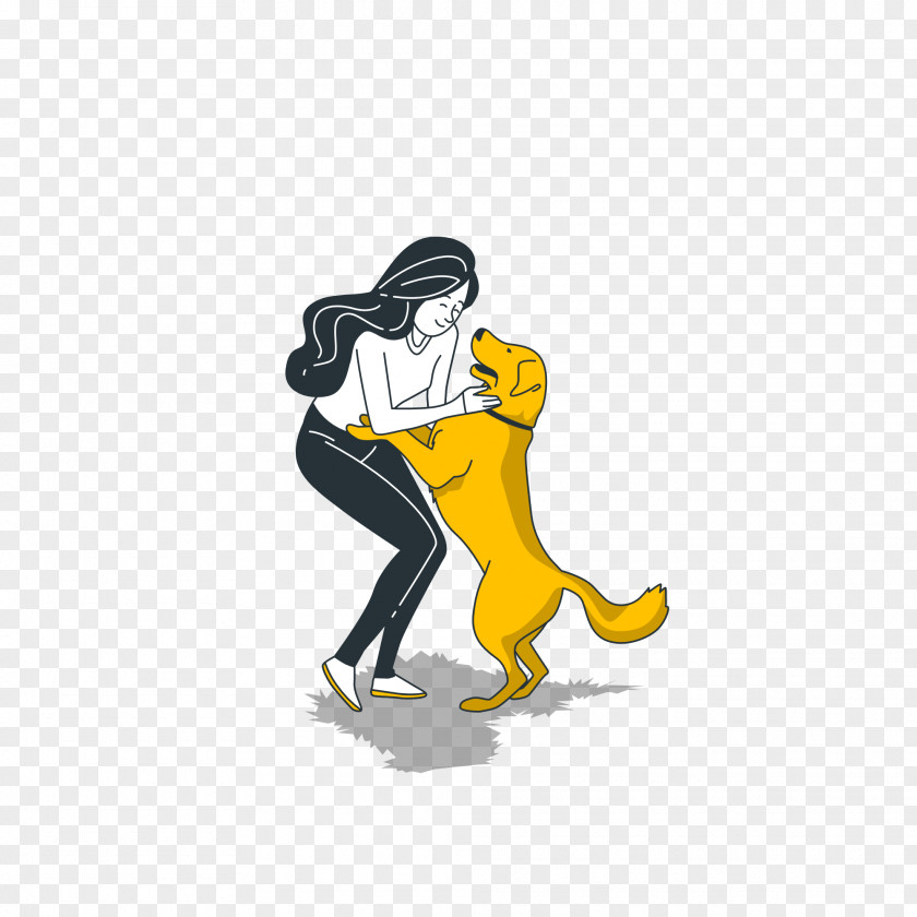 Cartoon Yellow Human Shoe PNG