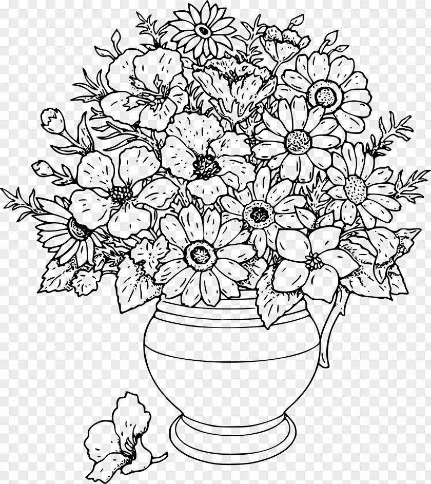 Drawing Flower Bouquet Clip Art PNG