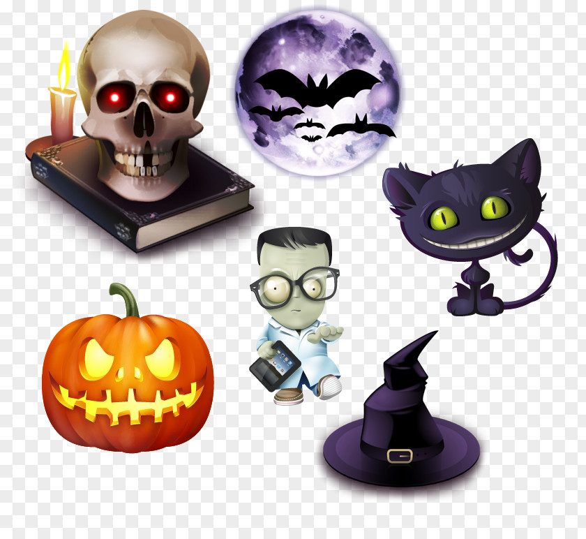 Halloween Film Series Desktop Wallpaper PNG