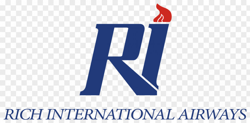 Logo Rich International Airways Brand PNG