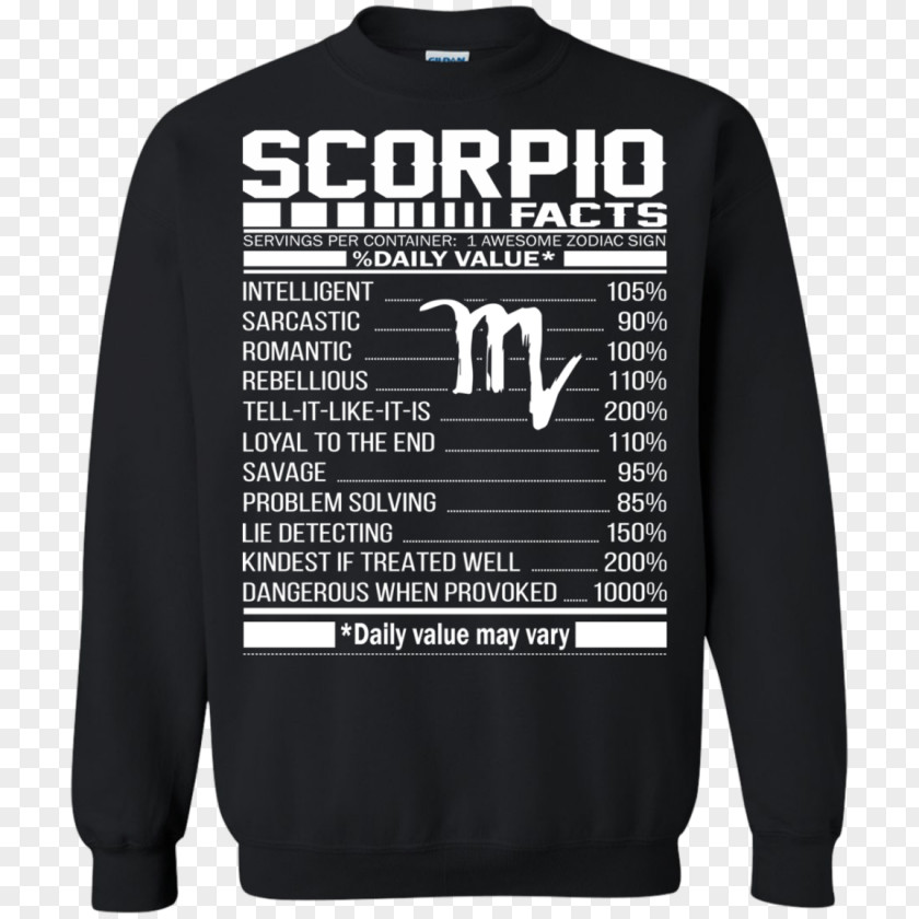Scorpio Zodiac Hoodie Christmas Jumper T-shirt Sweater PNG