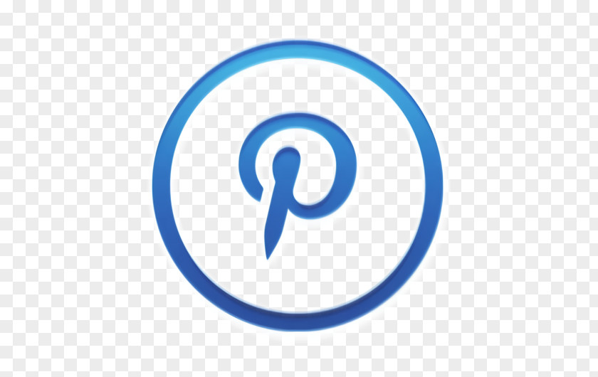 Sign Electric Blue Social Media Logo PNG