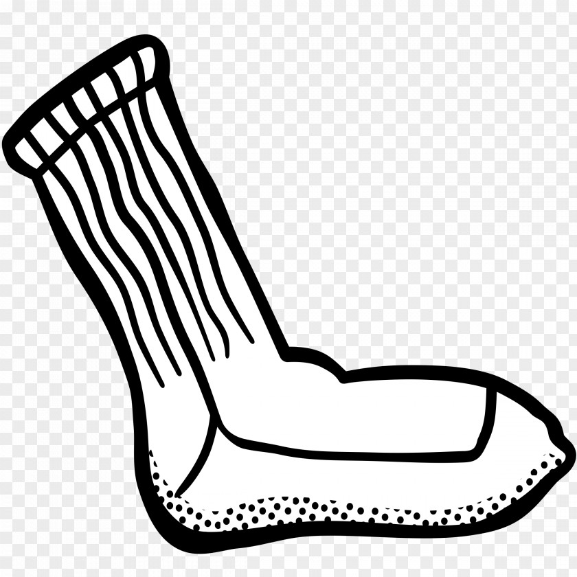 Socks Sock Line Art Clothing Clip PNG