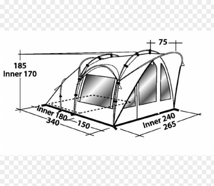 Vista Outdoor Tent House Hiking Camping /m/02csf PNG