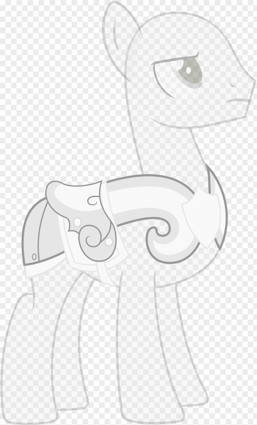 Base My Little Pony Sketch Cat Horse Product Design PNG