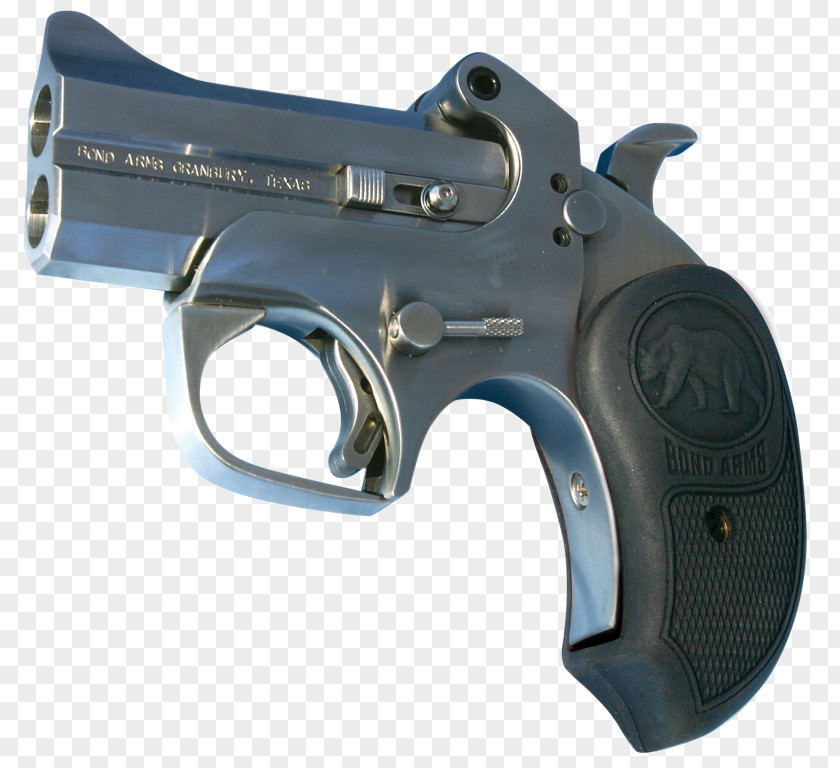 Bond Arms Trigger Revolver Firearm .45 Colt PNG