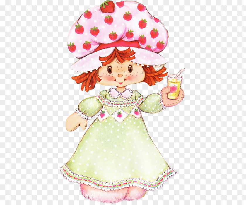 Doll Strawberry Shortcake Paper PNG