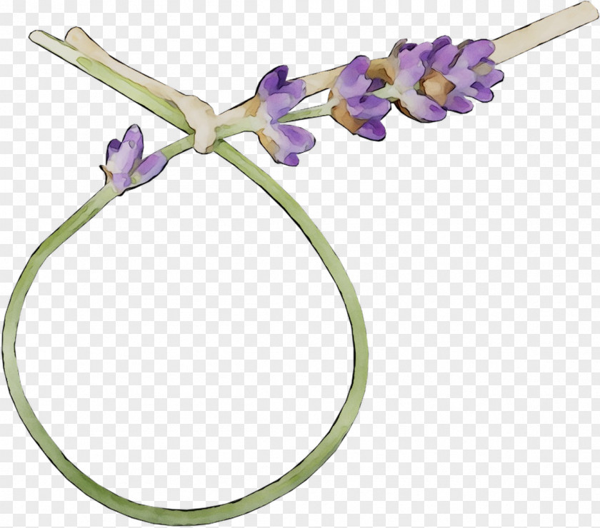 Flowering Plant Stem Purple Body Jewellery PNG