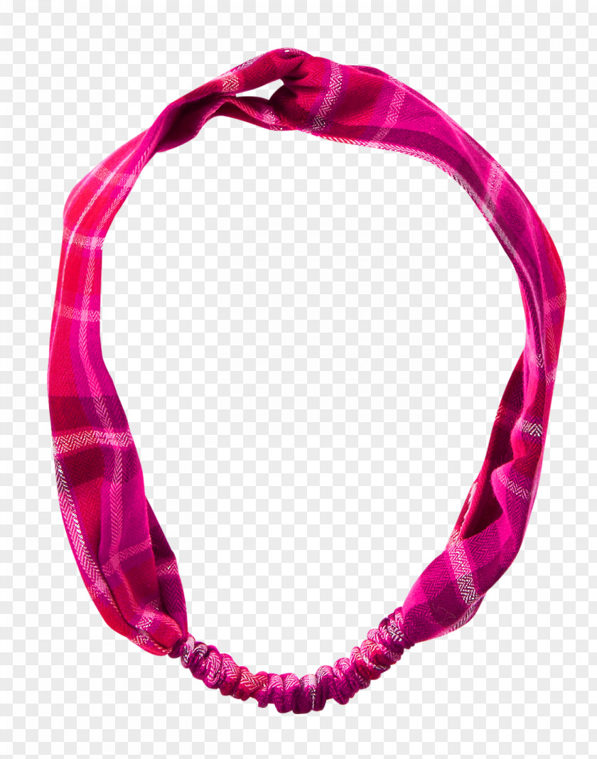 Headband Necklace Bracelet Hair Tie Jewelry Design Pink M PNG