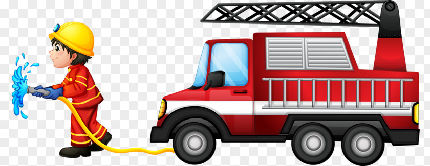 Professional Fire Engine Firefighter Station Royalty-free Clip Art PNG