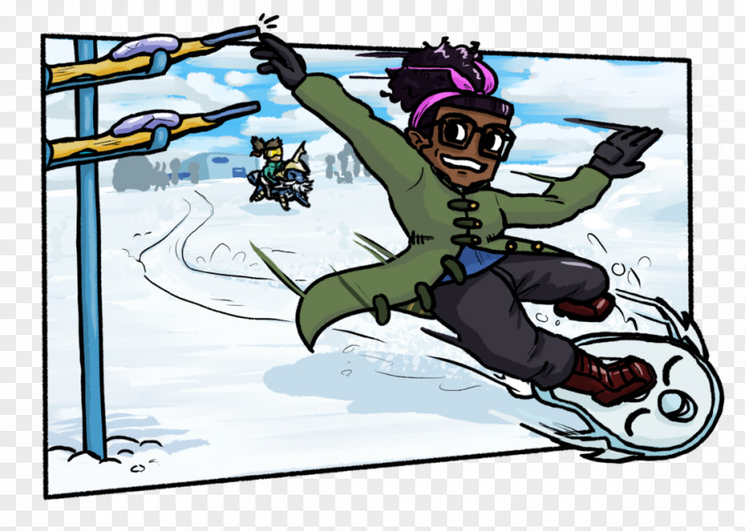 Wait Think Fast Clip Art Illustration Ski Sporting Goods Recreation PNG