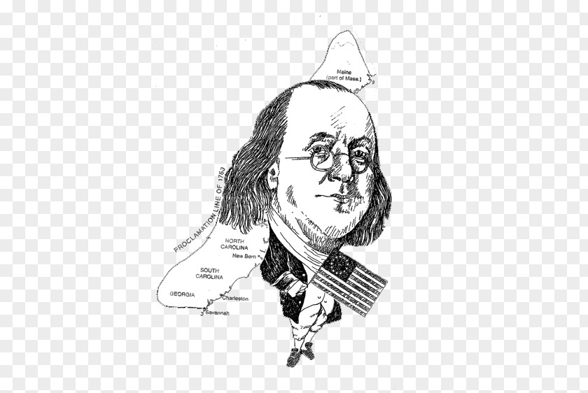 Benjamin Franklin Sketch Visual Arts Human Behavior Illustration Cartoon PNG