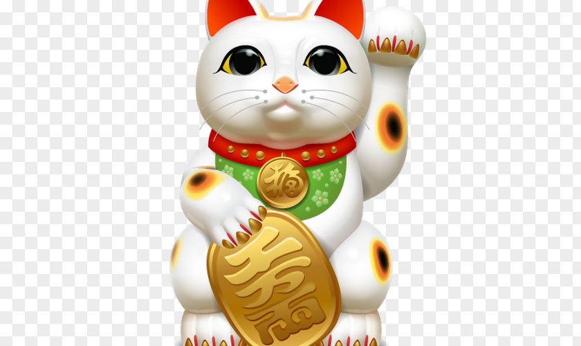 Cat Maneki-neko Luck Clip Art PNG