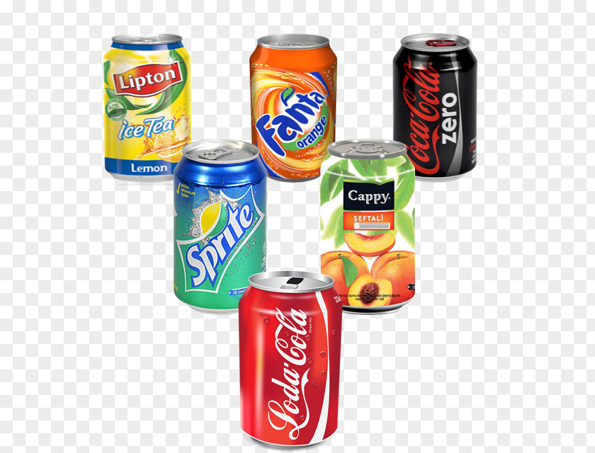 Iced Tea Fizzy Drinks Sprite Fanta PNG