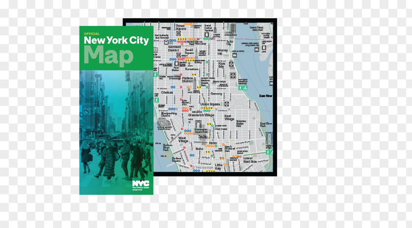 New York City Map Guides Of Neighbourhood PNG
