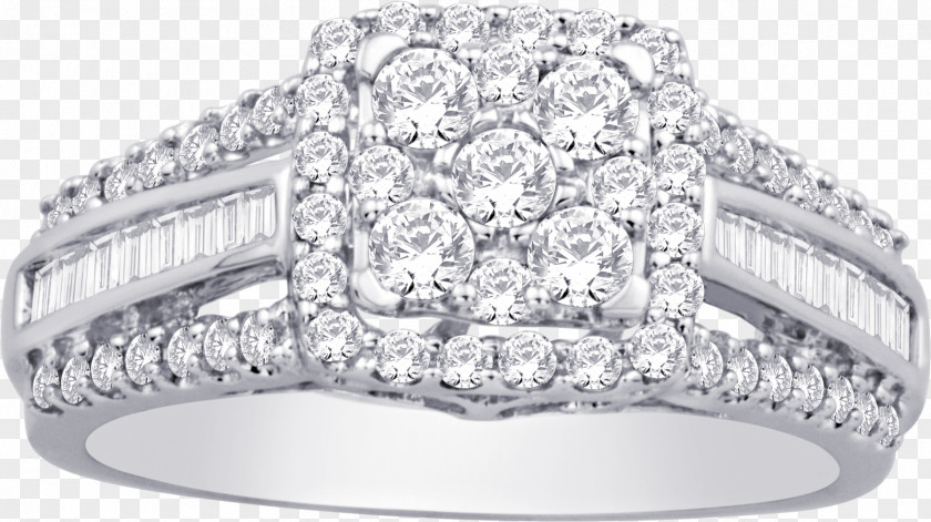 Silver Jewellery Wedding Ring Engagement PNG
