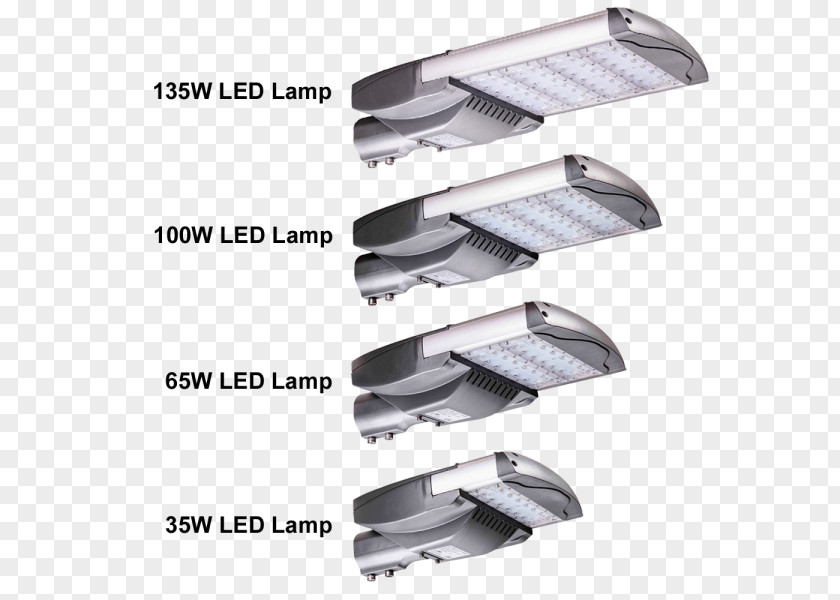 Solar Storm Street Light LED Lamp PNG