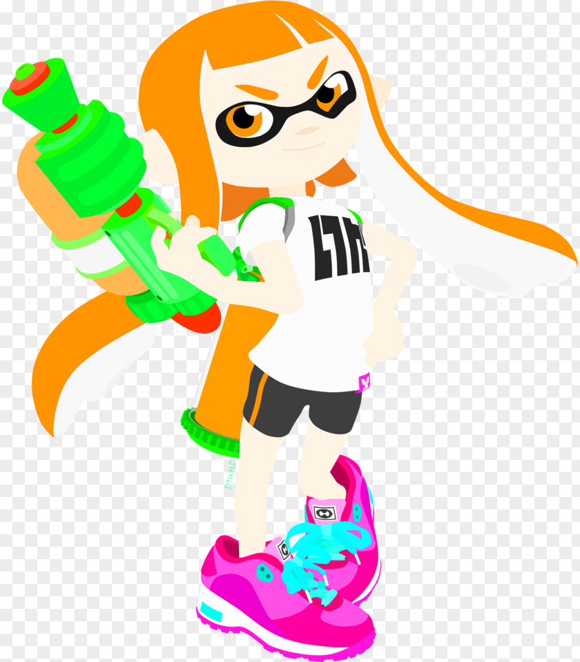 Splatoon 2 Female Fan Art DeviantArt PNG