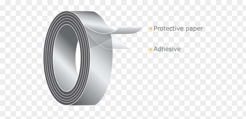 Two Adhesive Strips Tape Pressure-sensitive Silicone PNG