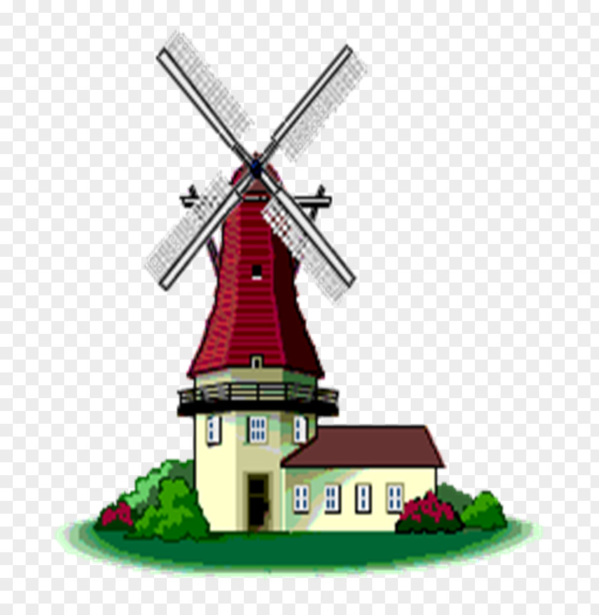 Animation Windmill Clip Art PNG