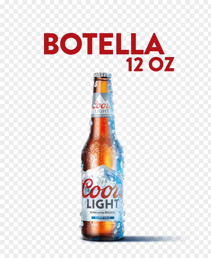 Beer Bottle Coors Light Brewing Company Fizzy Drinks PNG