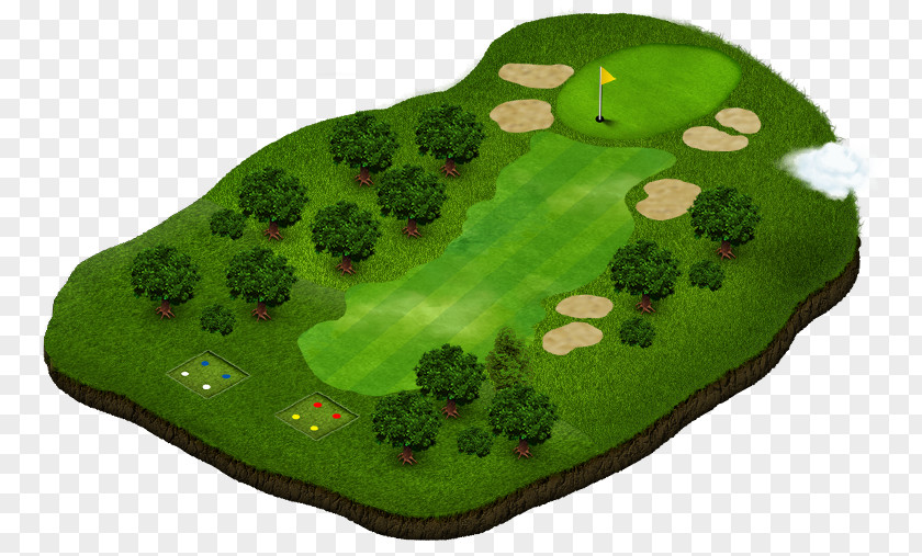 Golf Course Tees Par Hazard PNG