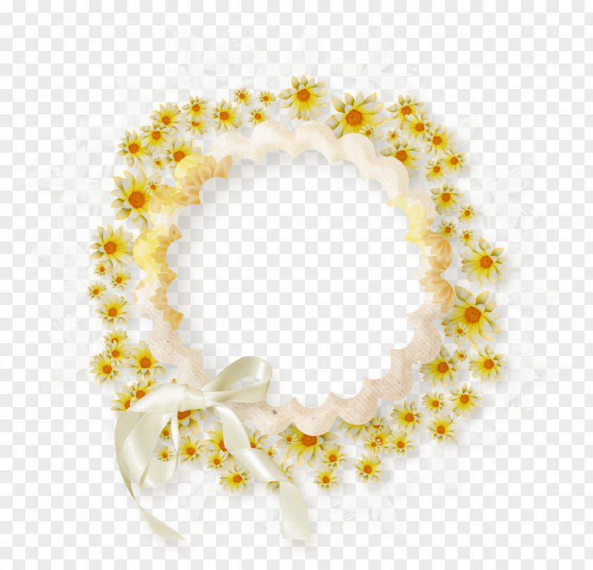 Polyester Wreath Garland PNG