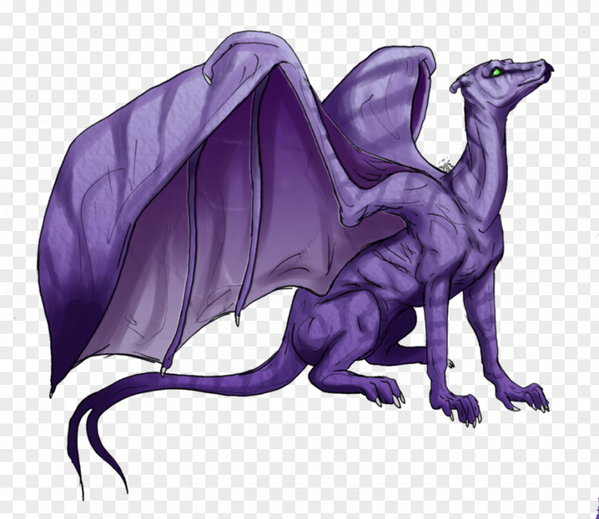 Purple Dragon Organism Extinction Animated Cartoon PNG