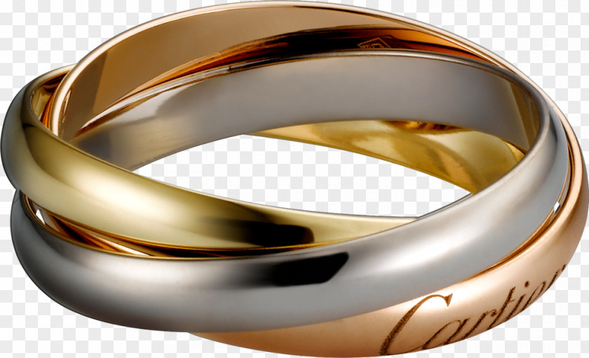 Ring Cartier Colored Gold Diamond Jewellery PNG