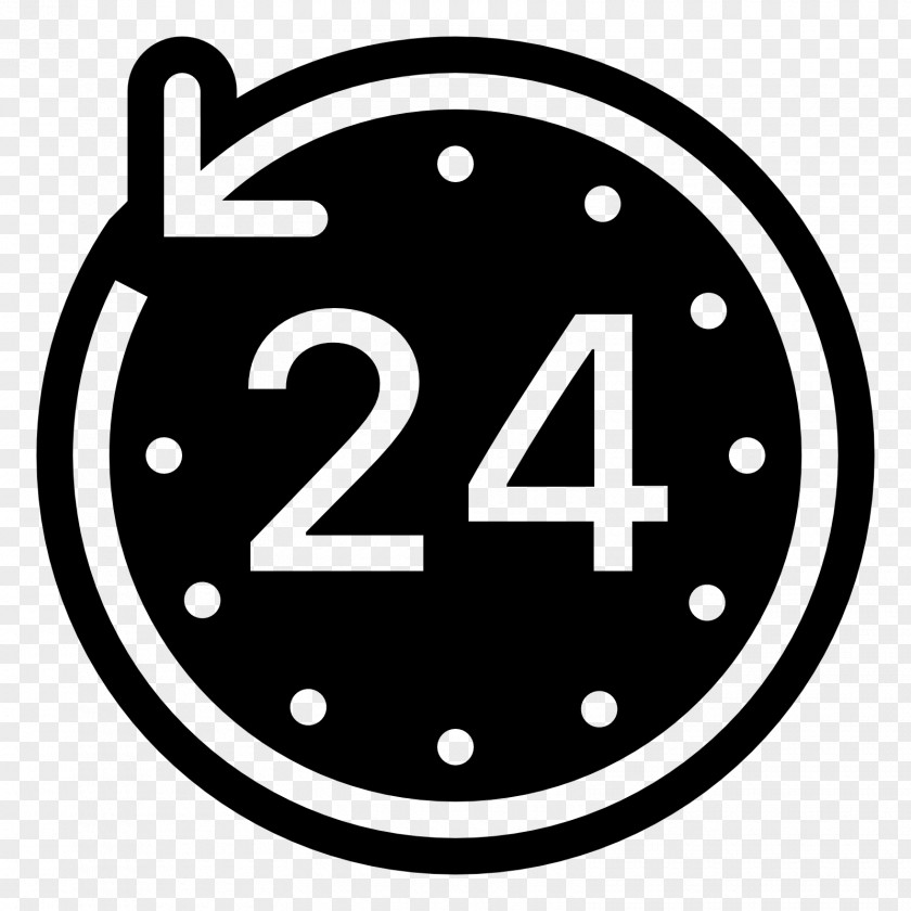 24 HOURS Clock Hourglass PNG